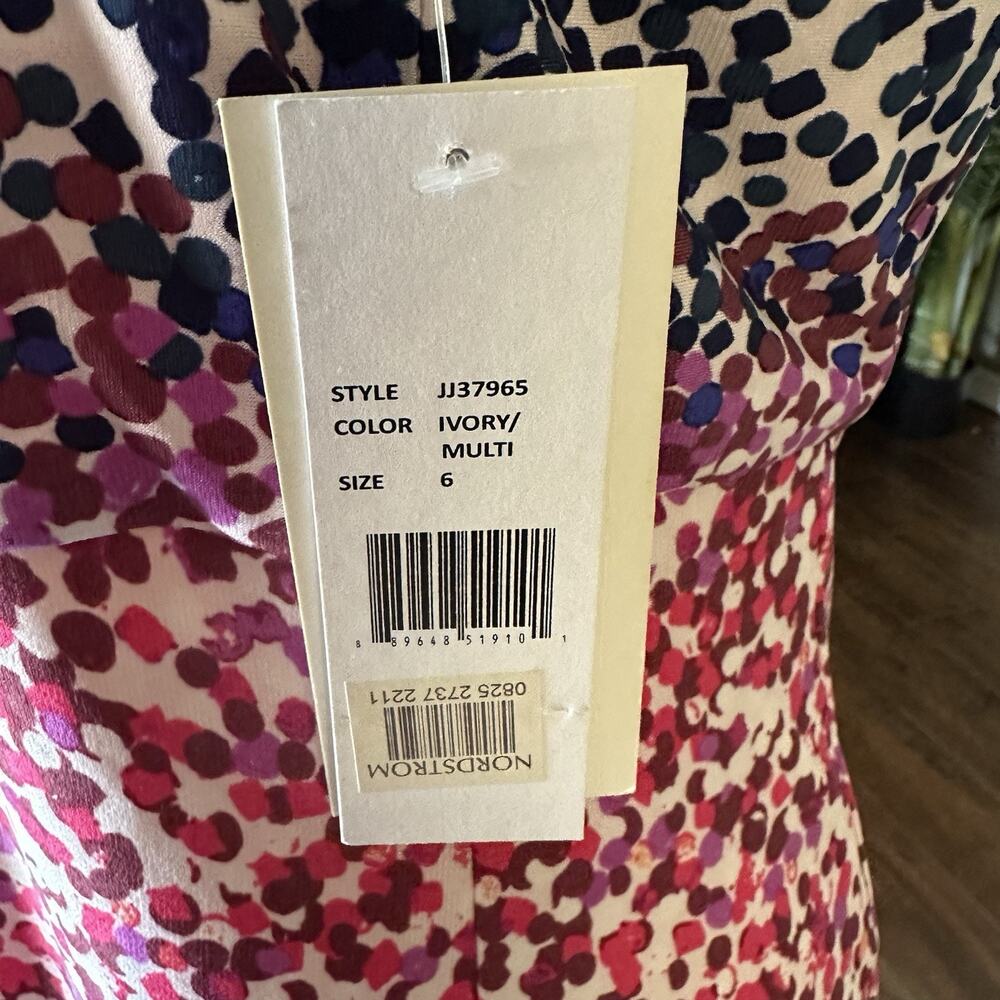 Julia Jordan New w Tags Maxi Dress Women 6 Flutter capped Lined Perfect ! - Picture 7 of 13